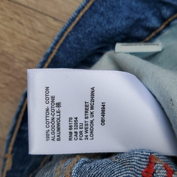 Urban Outfitters BDG cowboy jeans 26 NWT - Picture 7 of 7